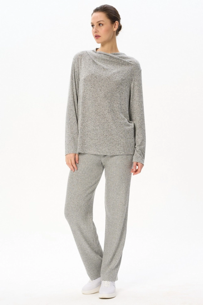 Брюки жен,b4613,b4613-m90.4f06(серый,сермел,,), (44-164)