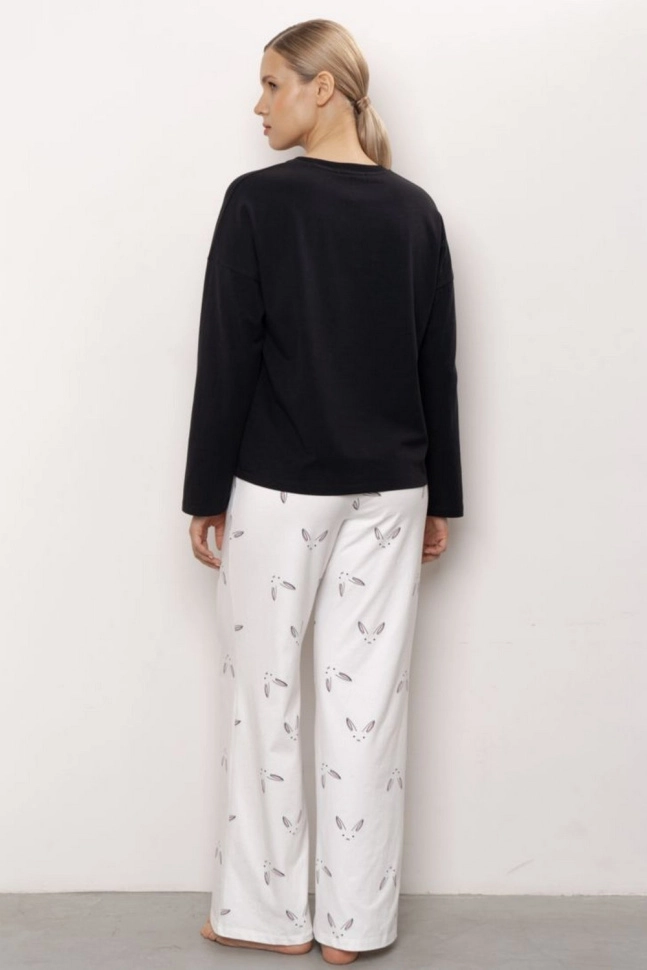 Джемпер жен,30142,1h-911.1382(черный,чер,,зайчик), (42-170)