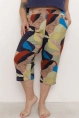 Бриджи жен,53014,1h-093(мультиколор,зел-св,персик,террак-син абстракц), (60-170)