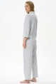 Пижама жен,p0301,p0301-c74.3f14(полынь,зел-св,,клетка), (48-164)