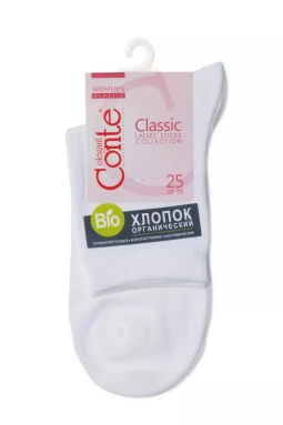 Носки жен,21с-107сп,000(белый,бел,,), (23)