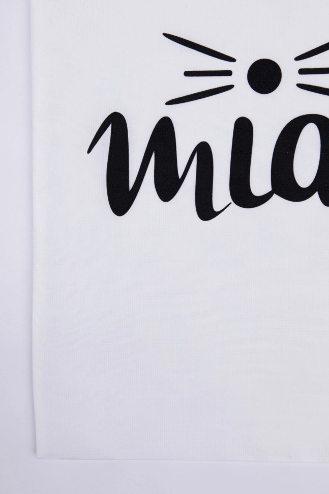 Сумка жен,в973899,-(белый+усики мяу,бел,,) (33х38)