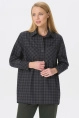 Жакет жен,f0682,f0682-c95.2f02(тёмно-серый,чер,,сер-т клет), (48-164)