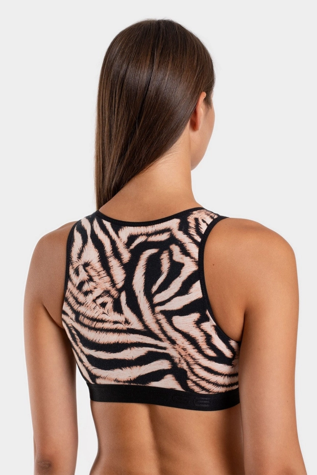 Бюстье жен,s1087,s1087/11(бежевый с рис. 3621,беж,,беж зебра фирмен тесьма), (42-170)