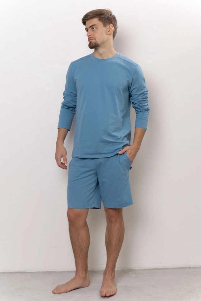 Джемпер муж,30153,1h-733(деним,син,,), (48-182,188)