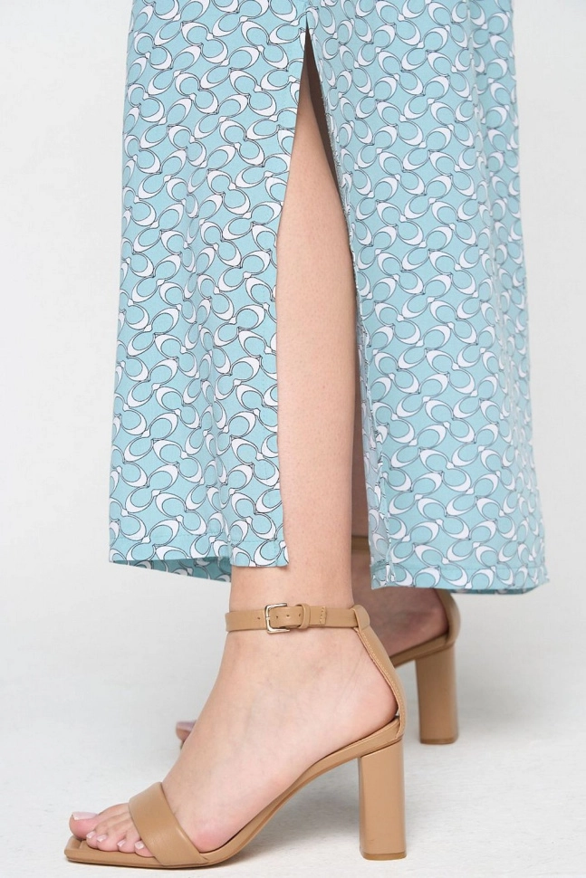 Платье жен,5231-3787,-(калейдоскоп мята,бир,,калейдоскоп), (46-158,164)