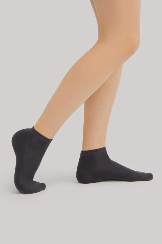 Носки жен,23302k,2548(графитовый,сер-т,,), (23-25)