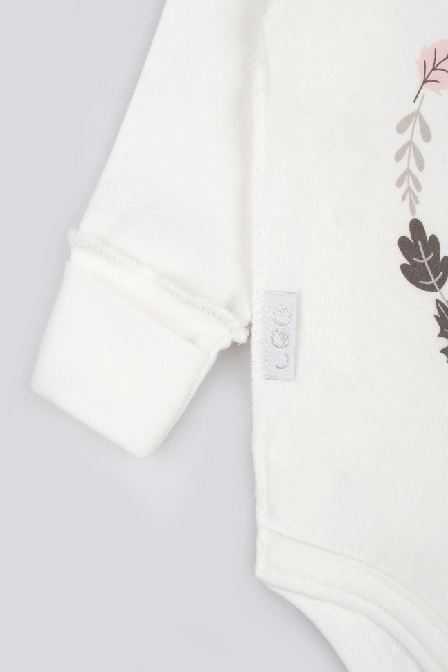 Боди мал,1001а-17,-(фисташковый/молочный,молоч,,енот), (22-68)