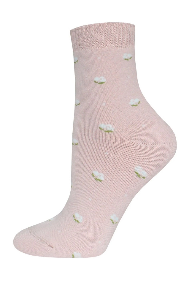 Носки жен,б1408,702(св.персик,роз,,молоч цв), (25)