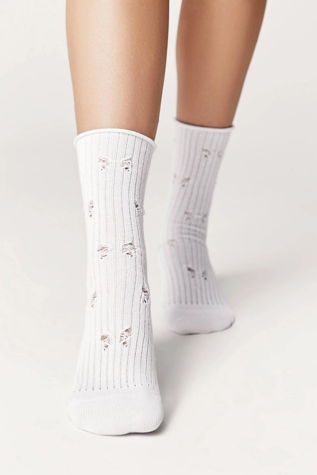 Носки жен,24с-99сп,628(белый,бел,,), (23-25)