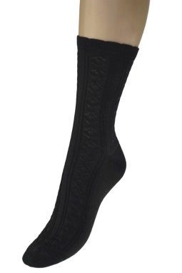 Носки жен,l1d37,-(черный,чер,,), (23)