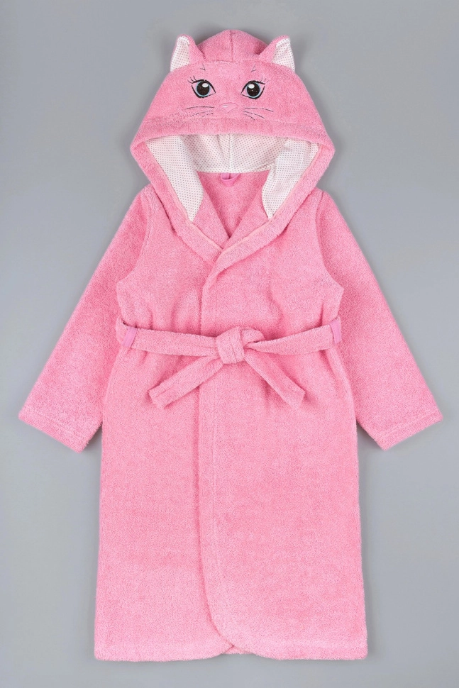 Халат дев,0839,-(розовый, кошка,роз-св,,кошка), (28-104,110)