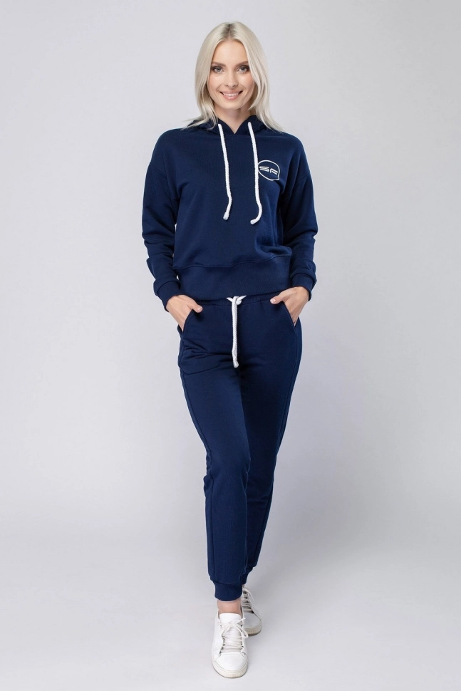 Джемпер жен,s6509,s6509/2(тёмно-синий,син-т,,принт SF), (46-170,176)