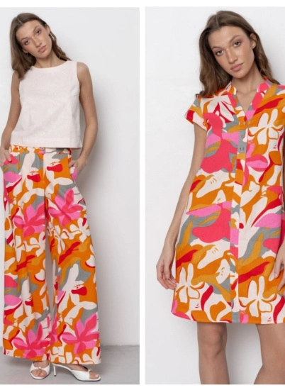 Летняя коллекция «Allure» из натурального льна с вискозой