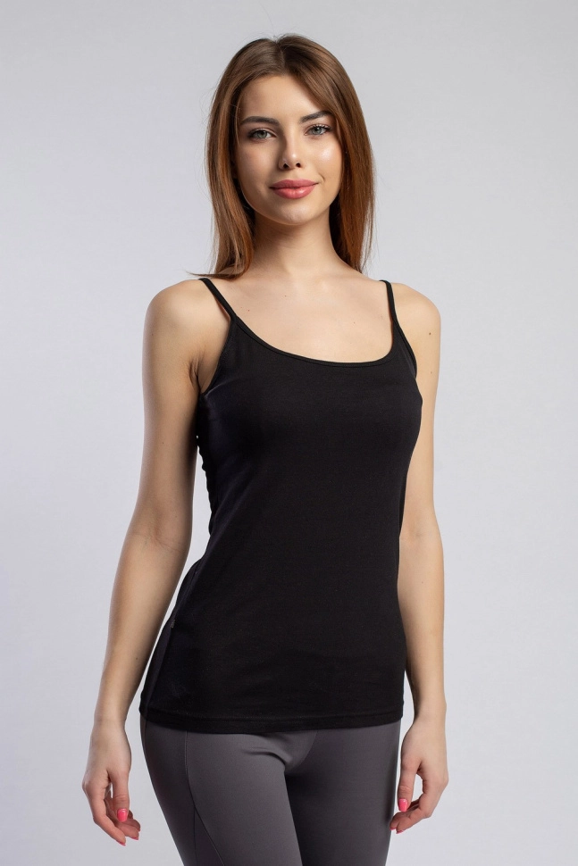 Майка жен,s6108,s6108/60,s6108/52,s6108/45,s6108/39,s6108/35,s6108/31(чёрный,чёрный 001,чер,,), (58-170)