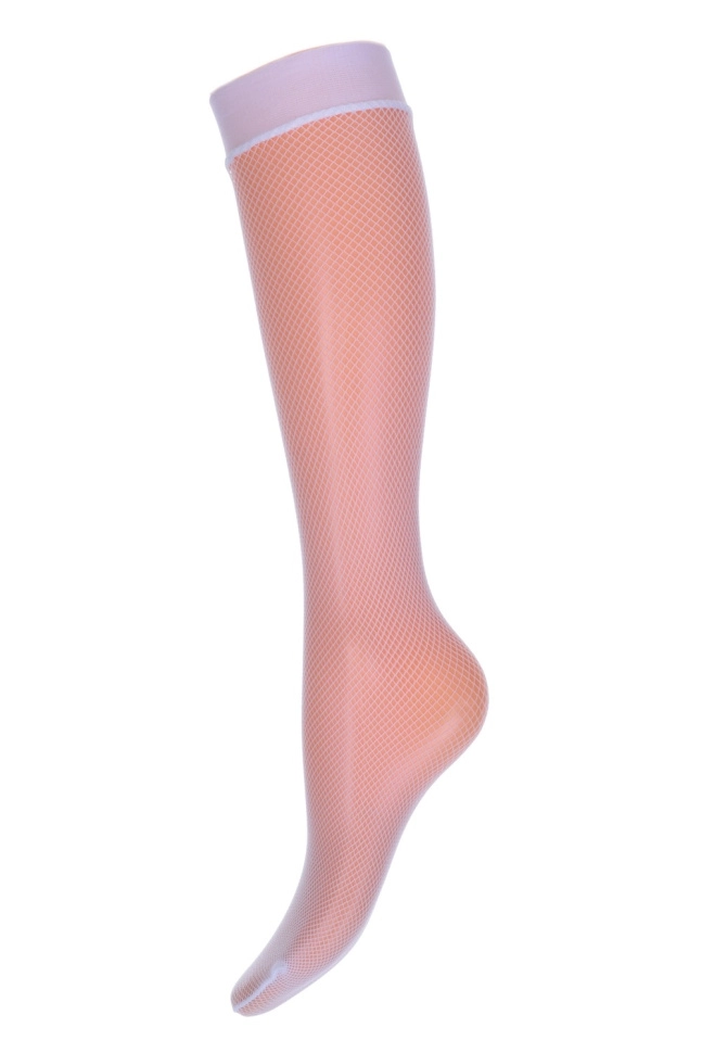 Гольфы жен,8С-5СП,retina-micro20(bianco,бел,,сетка), (23-25)