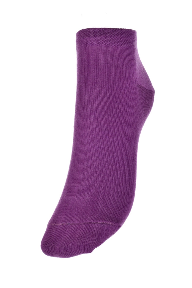 Носки жен,stmn214,-(Вулкам 32/2 W20239ЧШ аметист,фиол,,меринос спецзаказ), (23)