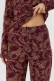 Пижама жен,592624,25-35965пп-2(золотые олени на бордо,бордо,беж,), (42-164,170)