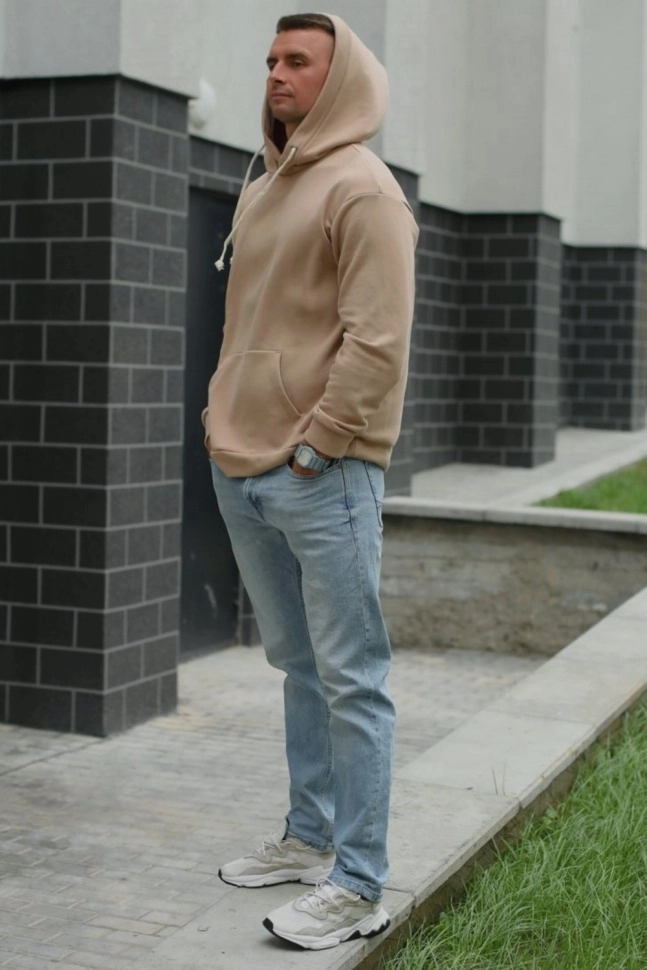 Джемпер муж,30049,-(какао,беж,,бел шнурок), (48-170,176)