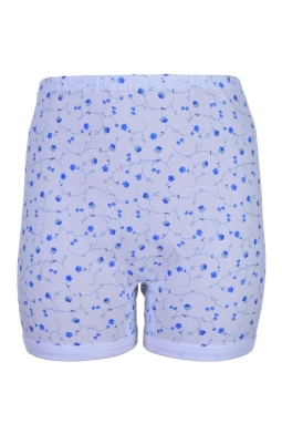 Панталоны жен,р000023,-(васильковые мелкие цветы,бел,,васил цветы), (70)