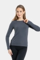 Джемпер жен,s6212,s6212/48(тёмно-серый,сер-т,,лапша 5х3), (50-164)