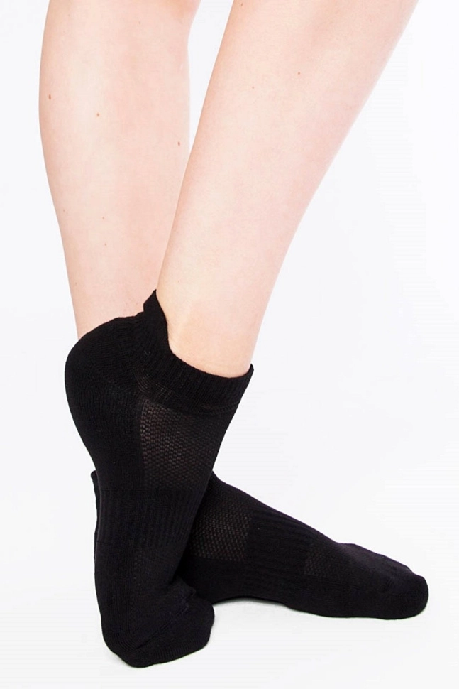 Носки жен,25339c,9339c,1008(черный,чер,,вставка сетка), (23-25)