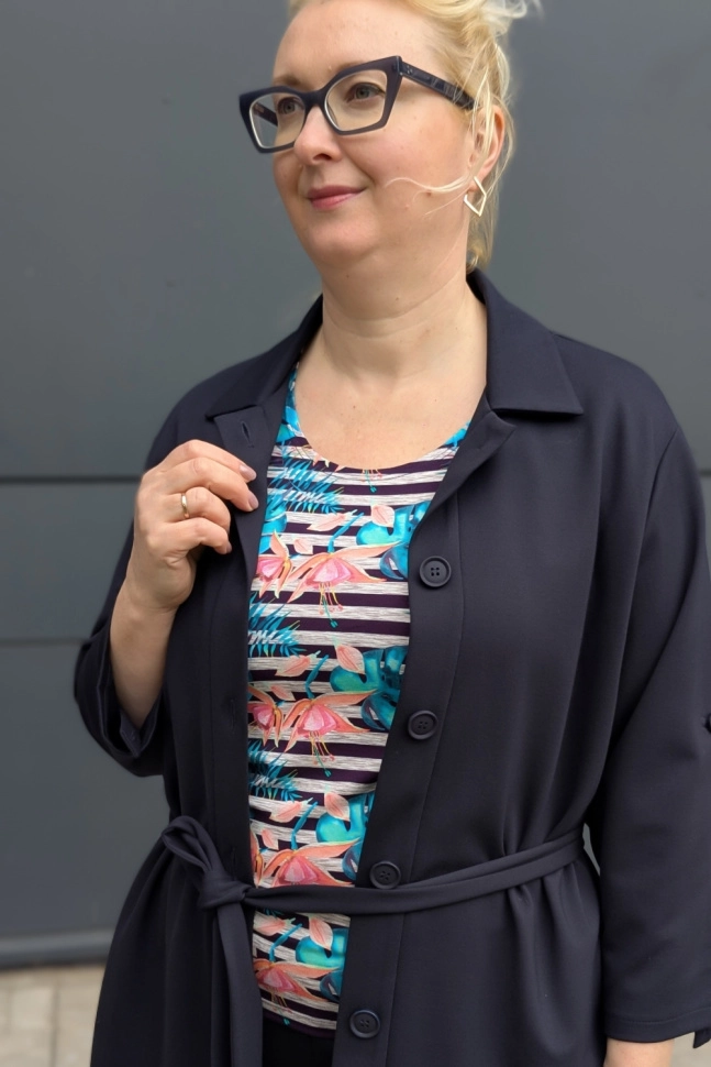 Жакет жен,f1040,f1040-o59.3f02(тёмно-синий,син-т,,), (44-164)