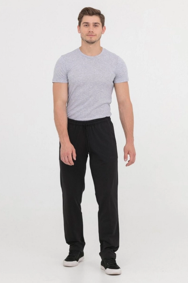 Брюки муж,pdb-171,-(черный,чер,,), (48-176)