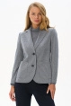 Жакет жен,j0090,j0090-c54.4f02(серо-голубой,сер,,пье-де-пуль), (48-164)