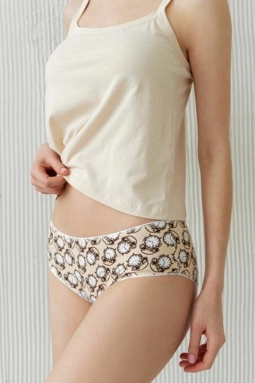 Трусы жен,40741,2l-012(песочный,беж,,часики), (46)