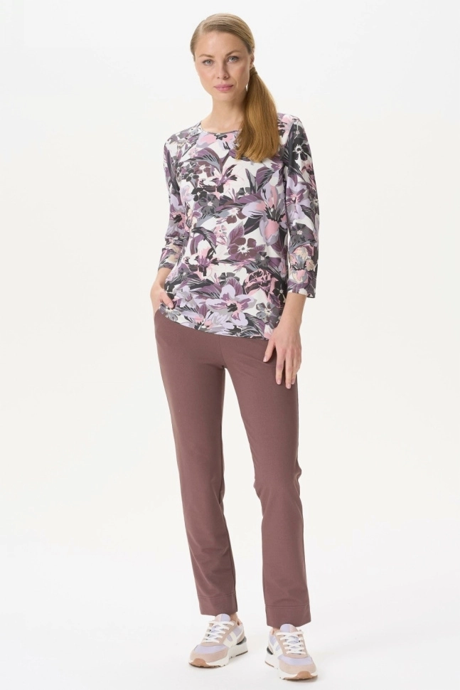 Брюки жен,b0202,b0202-o49.3f10(сливовый,бордо,,), (46-164)