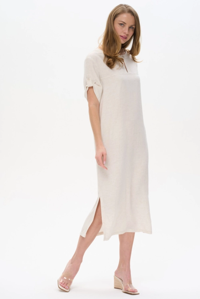 Платье жен,n7000,n7000-o04.5s12(экрю,бежмел,,), (48-164)