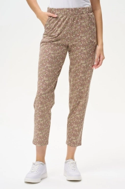 Брюки жен,b0264,b0264-f19.5s03(бежевый,беж,,розочки), (44-164)