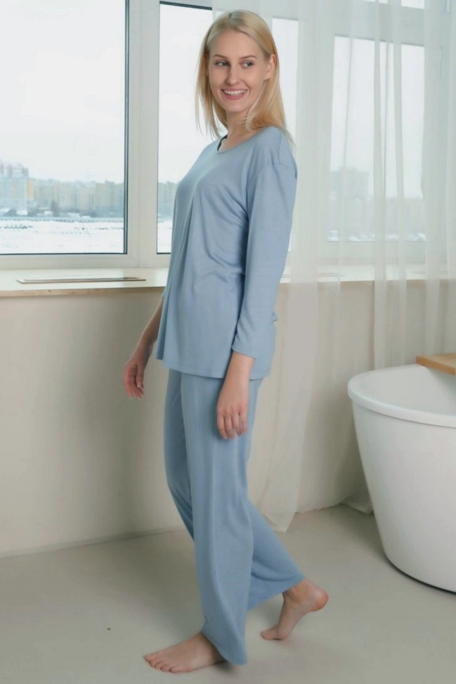 Брюки жен,50051,-(голубой,гол,,), (44-170)