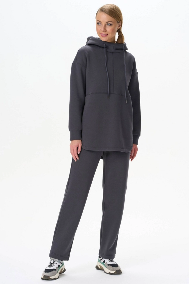 Брюки жен,b0228,b0228-o95.3f04(тёмно-серый,сер-т,,), (46-164)