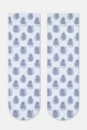 Носки жен,20с-102сп,768(,гол,сер,котики), (23-25)