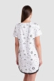 Сорочка ноч жен,s8223,s8208,s8208/7(молочный с рис. 3317,молоч,,созвездия на молочном), (44-170)