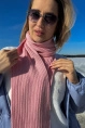 Шарф жен,6083-22,-(детский розовый BABY PINK 4E2319 ALICE 28/2,роз-св,,меринос спецзаказ), (160х18)