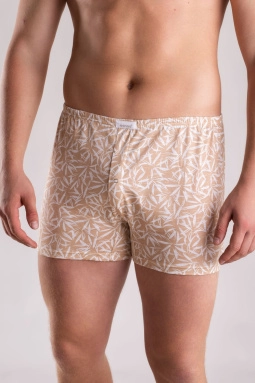 Трусы муж,s7017,s7017/58(листья фламли беж,беж,,фламли листья беж 01-1867-01), (48)