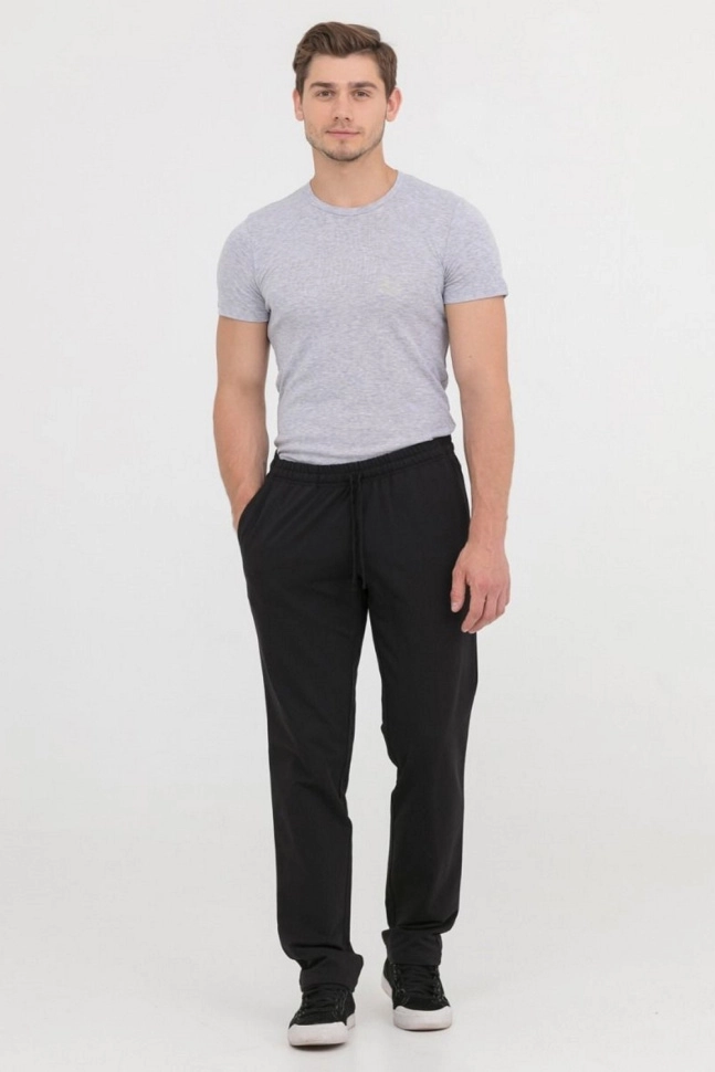 Брюки муж,pdb-171,-(черный,чер,,), (48-176)