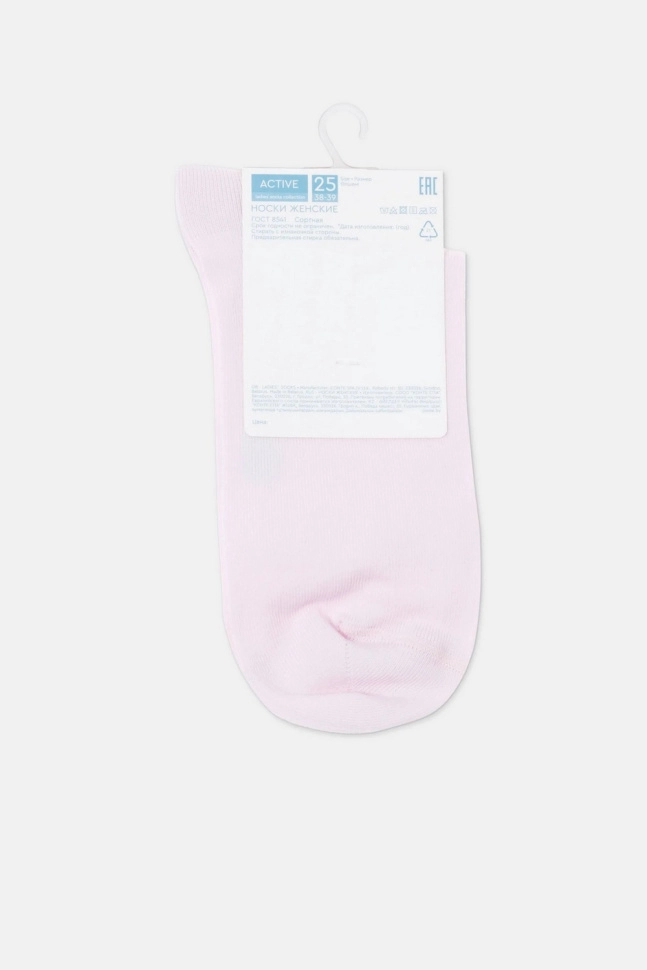 Носки жен,24с-11сп,599(светло-розовый,роз-св,,), (23-25)
