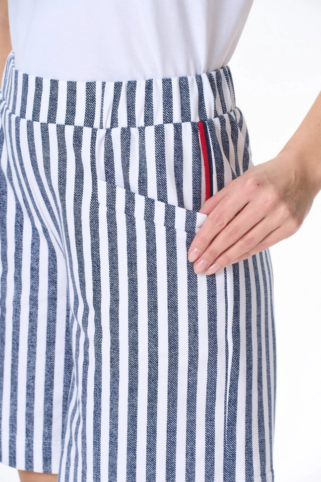 Шорты жен,b0341,b0341-s50.3s09(синий,син,,полос), (44-164)