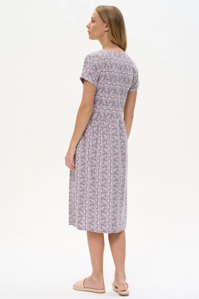 Платье жен,n2415,n2415-f31.5s03(розовый,роз,,бел цветочки), (44-164)