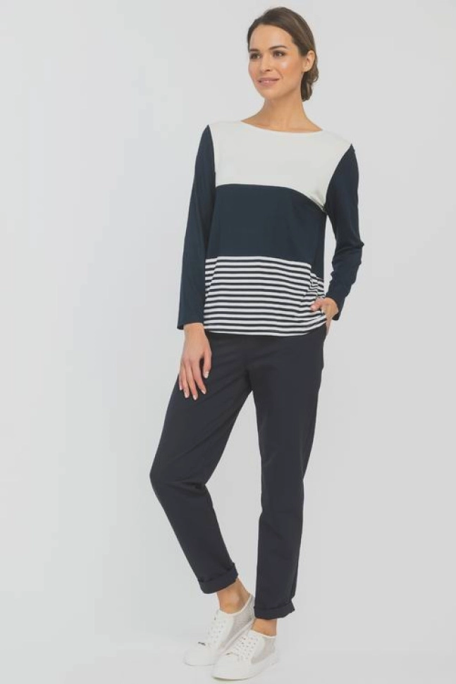 Брюки жен,b4304,b4304-o59(тёмно-синий,син-т,,), (58-164)