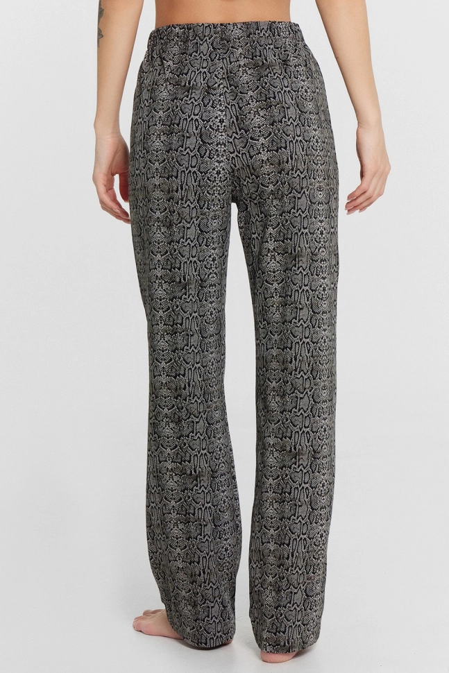 Пижама жен,592462,24-29870пп-0(змеиный принт,сер,чер,), (56-164,170)