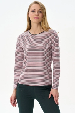 Джемпер жен,k1580,k1580-s30.4f01(красный,красн,сер,полос), (44-164)