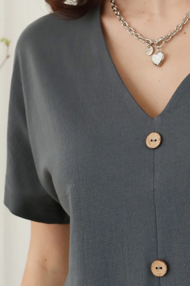 Платье жен,683702,5с2315(темно-зеленый,сер-т,,), (48-158,164)