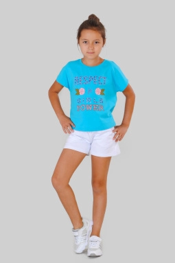 Шорты дев,24-998,24-9980(белый,бел,,), (26-104)