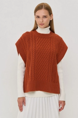 Жилет жен,7252-14139,-(кленовый сироп,терра,,), (50-52-158,164)