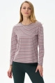 Джемпер жен,k1580,k1580-s30.4f01(красный,красн,сер,полос), (44-164)